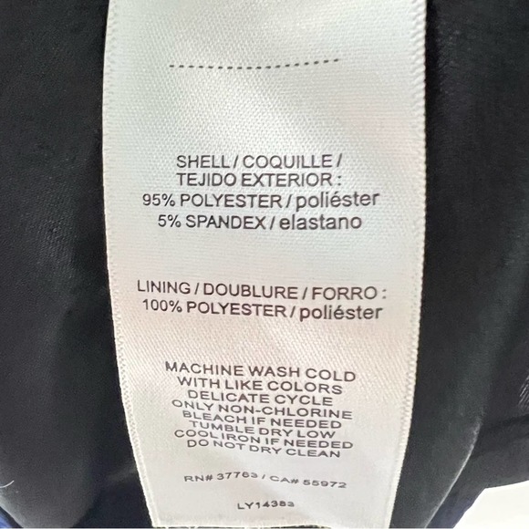 Laundry by Shelli Segal green & purple 3/4 sleeve shift dress size small S B161 - Picture 3 of 4